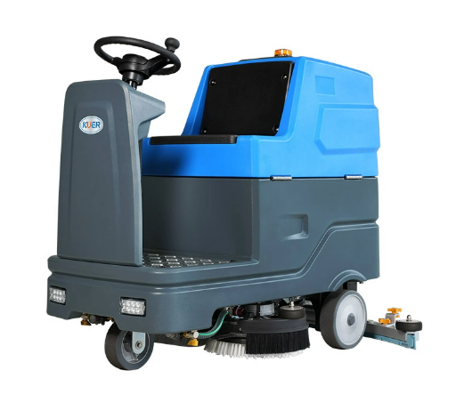 Kuer Double Brush Head Ride on Floor Scrubber