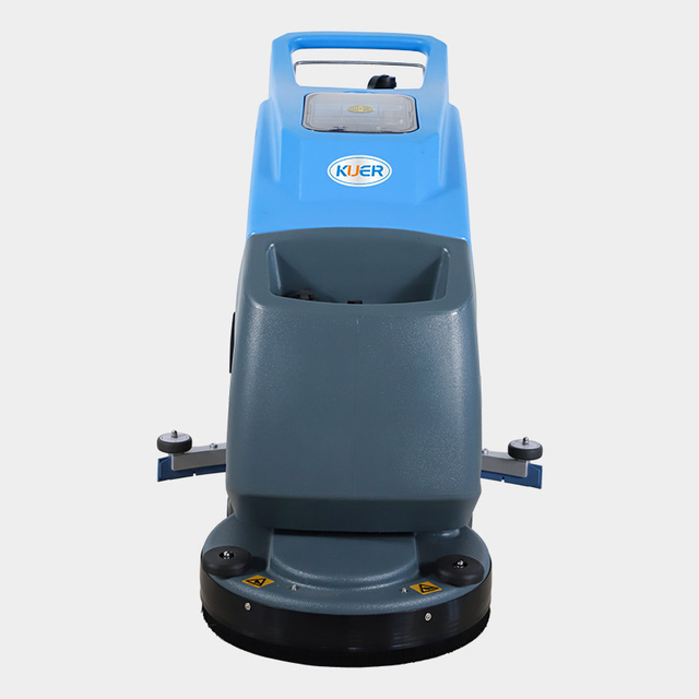 105L Walk Behind Industrial Floor Scrubber Automatic Floor Cleaning Machine with Single Brush