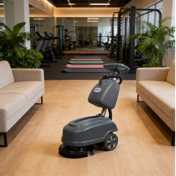 Why Commercial Floor Scrubbers Are More Suitable for Gyms
