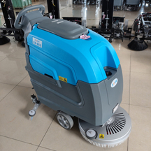 KUER H65 Blue-Gray Commercial Walk-Behind Floor Scrubber
