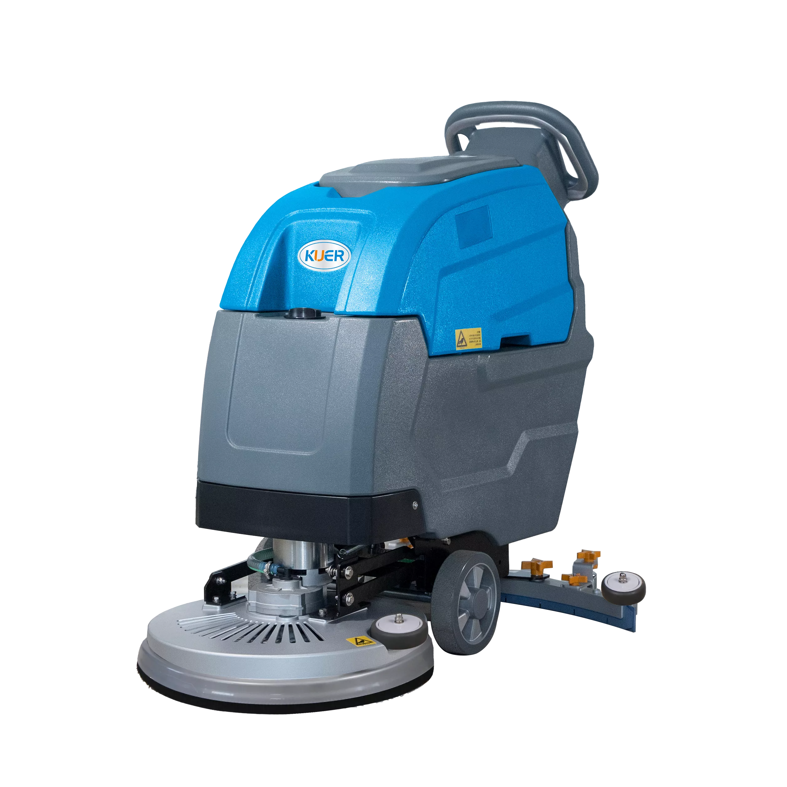 Working Principle of Commercial Floor Scrubbers