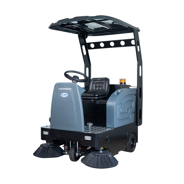 KUER-SJ1450 Industrial Ride-on Floor Sweeper Machine with Battery