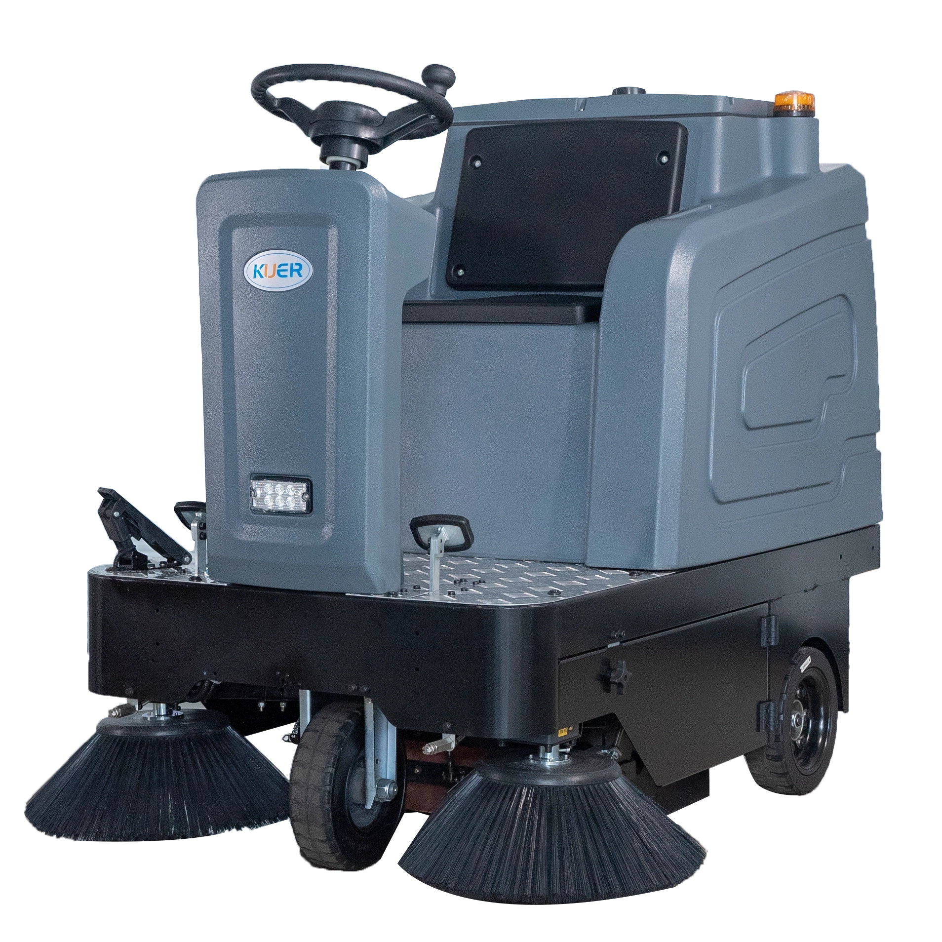 How Is The KUER Ride-on Sweeper?