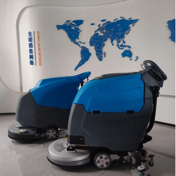 KUER Electric Walk Behind Floor Scrubber Factory in China