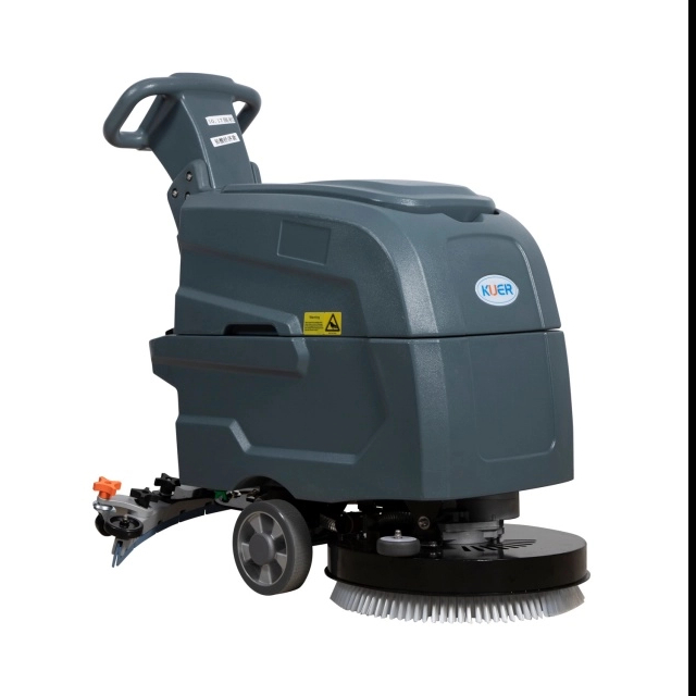 KUER A40 Compact Manual Floor Scrubber for Commercial and Industrial Use