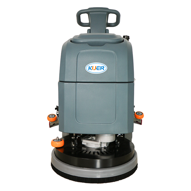 KUER A40 Compact Manual Floor Scrubber for Commercial and Industrial Use