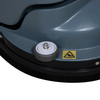 KUER-XS50DZ commercial floor scrubber anti-collision guide wheel detail