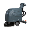 Alt: KUER H40 compact walk-behind floor scrubber machine for commercial floor cleaning