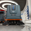 Front view of KUER-U308G ride on floor scrubber sweeper product images
